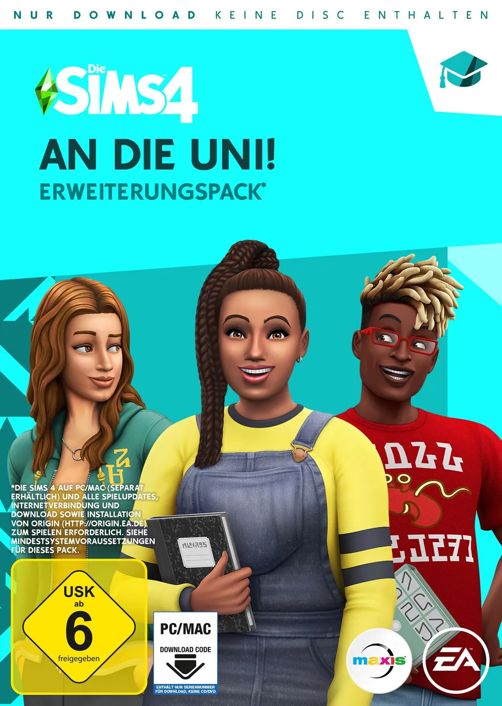 Die Sims 4 An die Uni! PC-Spiel