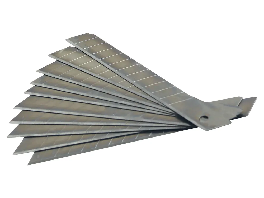 Ersatzklingen, 9 mm, 10 Stück