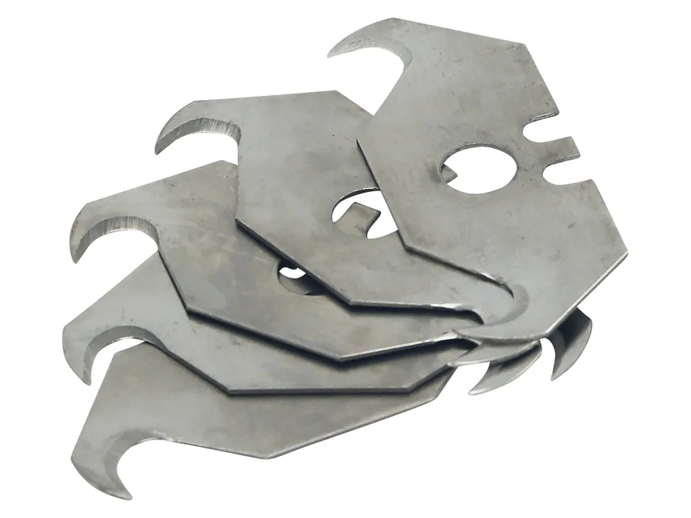 Ersatzklingen, Hakenform, 5 Stück