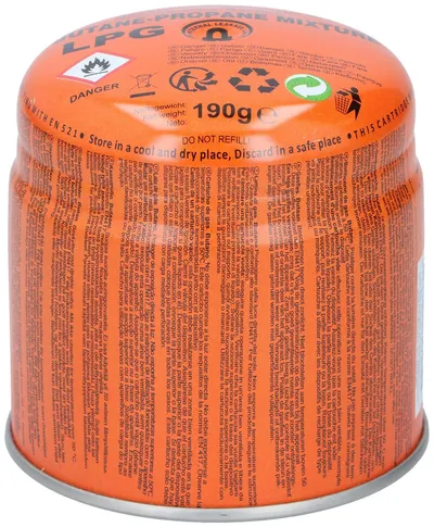 Gaskartusche, Butan/Propan, 190g