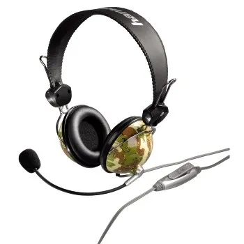 HAMA Headset HS-10 mit Kabelfernbedienung