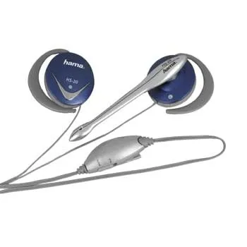 HAMA Headset HS-20 Clip On mit Kabelfernbedienung