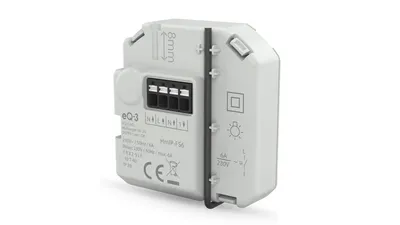 Homematic IP Smart Home Schaltaktor (6 A) – Unterputz, HmIP-FS6