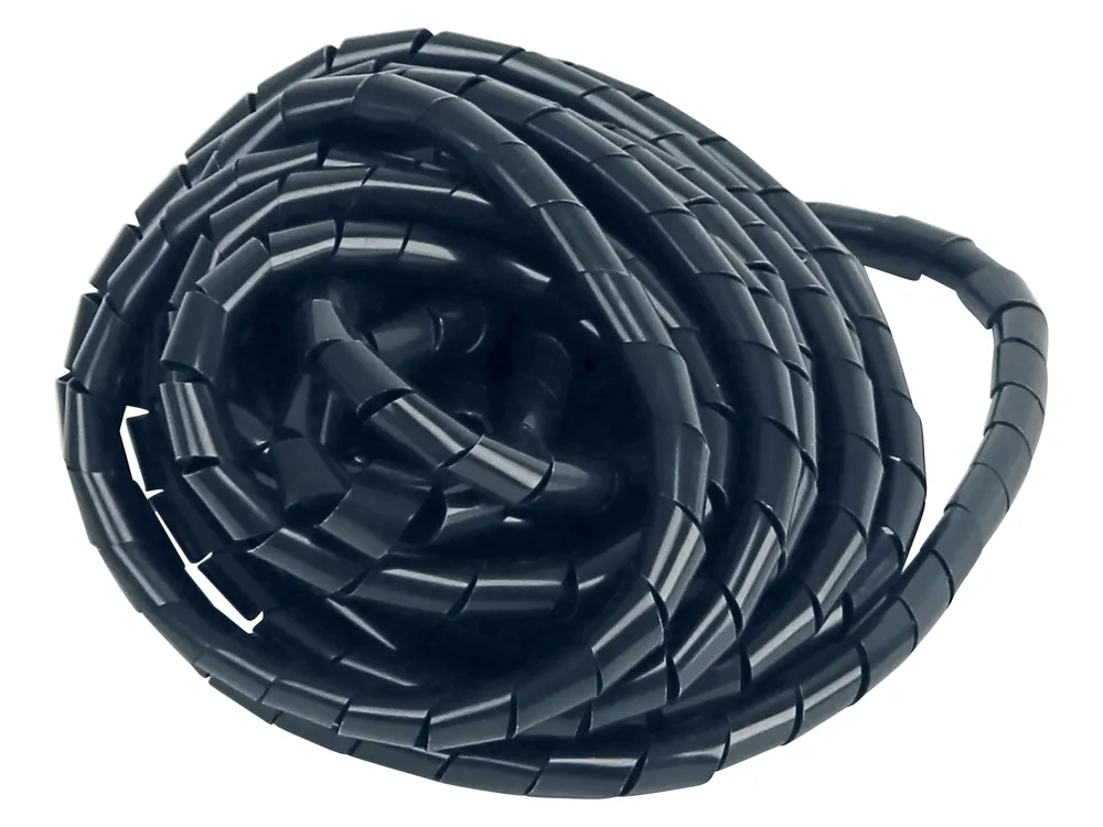 INSATECH Spiralschlauch 9...65 mm, schwarz, 10 m