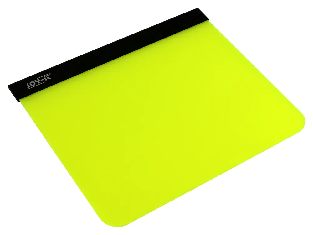 JOY-IT Mouse-LightPad JT-PAD04, neon-gelb