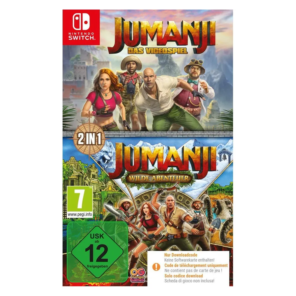 Jumanji 1+2 Compilation Nintendo Switch-Spiel
