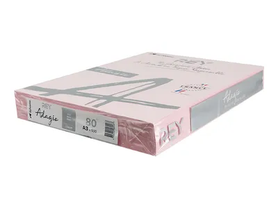 Kopierpapier REY/ADAGIO A3 80 g/m², 500 Blatt, Pink