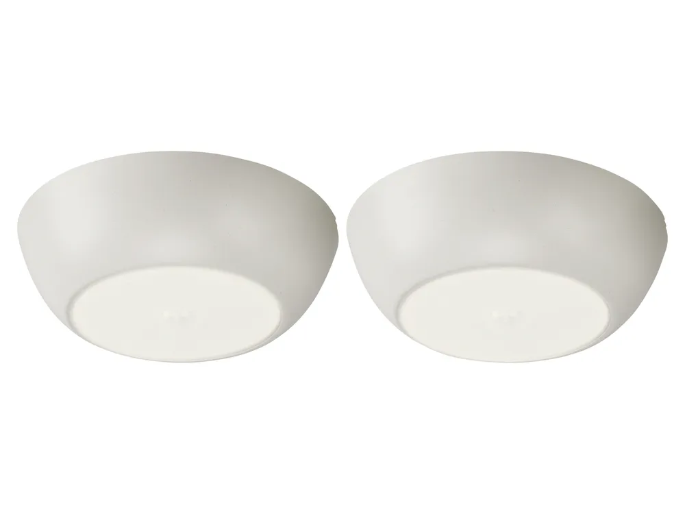 LED UltraBright Deckenleuchte, 300 lm, IP44, Batteriebetrieben, weiß, 2er Pack