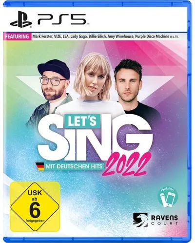 Let's Sing 2022 mit deutschen Hits PS5-Spiel