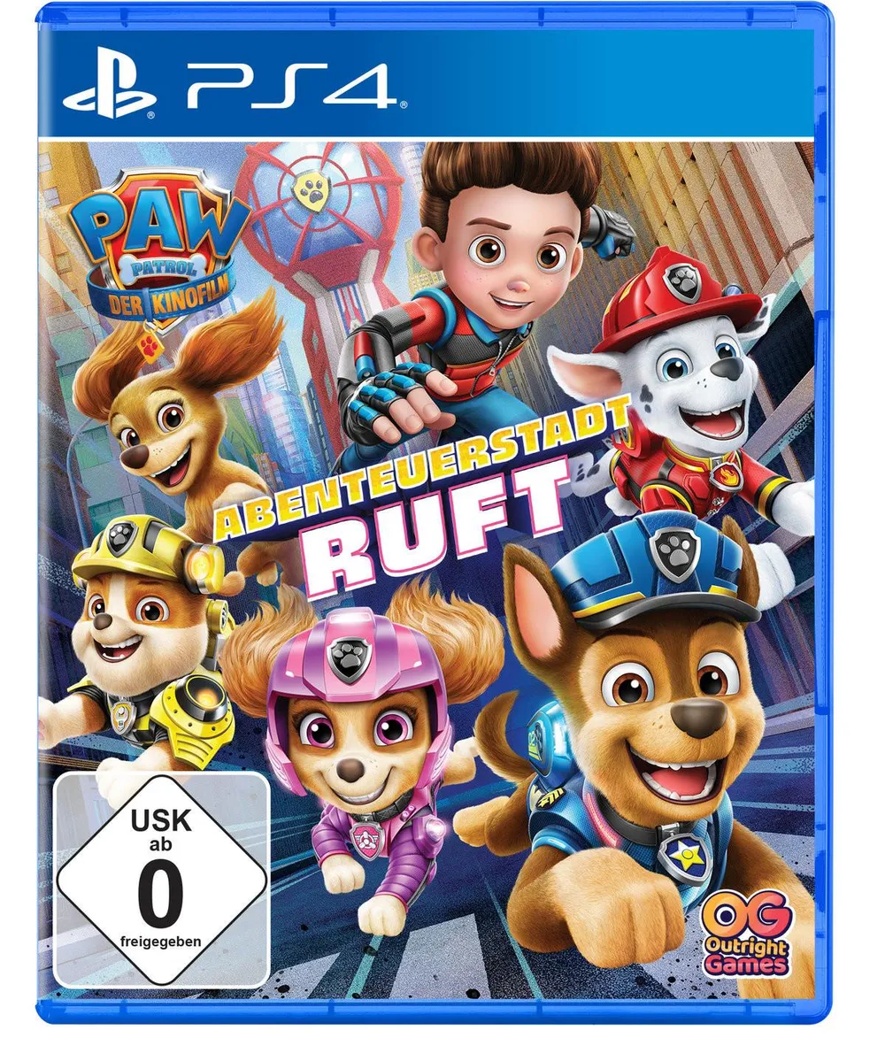 PAW Patrol - Der Kinofilm: Abenteuerstadt ruft PS4-Spiel