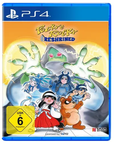 Pocky & Rocky Reshrined PS4-Spiel