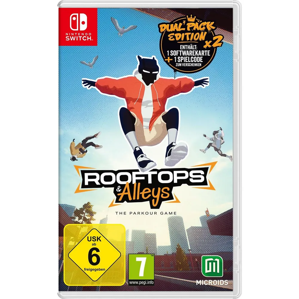 Rooftops & Alleys - The Parcour Game (Dual Pack Edition) Nintendo Switch-Spiel