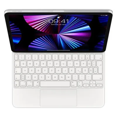 Apple Magic Keyboard für das 11'' iPad Pro (1.+2.+3. Generation) & iPad Air 10.9'' weiß - Deutsch