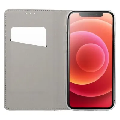 Rückwandabdeckung OEM SMART CASE Book für IPHONE 13 rot