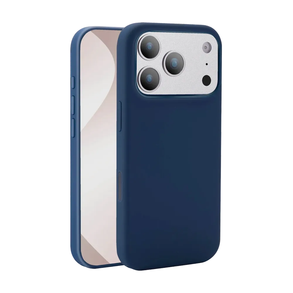 Shockguard Silicone Case iPhone 17 Pro Max dunkelblau (midnight blue)