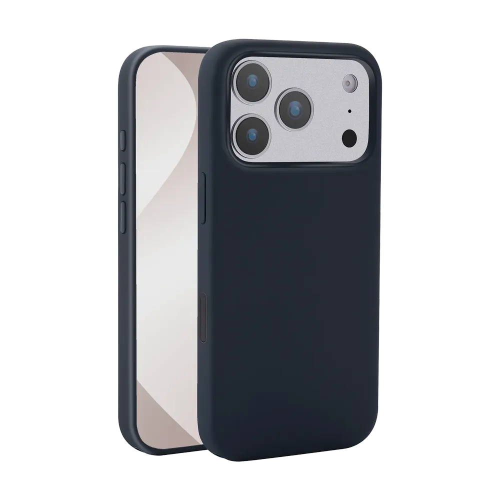 Shockguard Silicone Case iPhone 17 Pro schwarz (black)