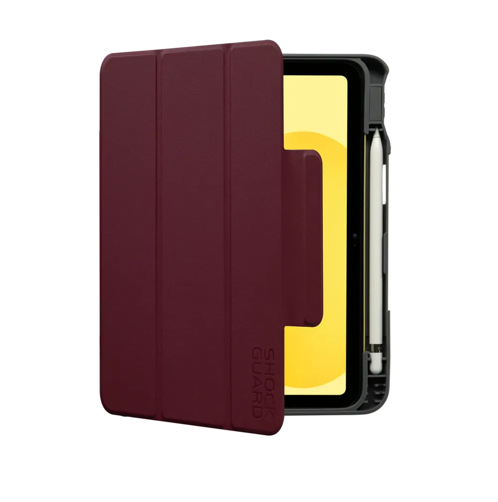 Shockguard THE ULTRA iPad 10. Gen. &amp; A16 Folio Case Beere
