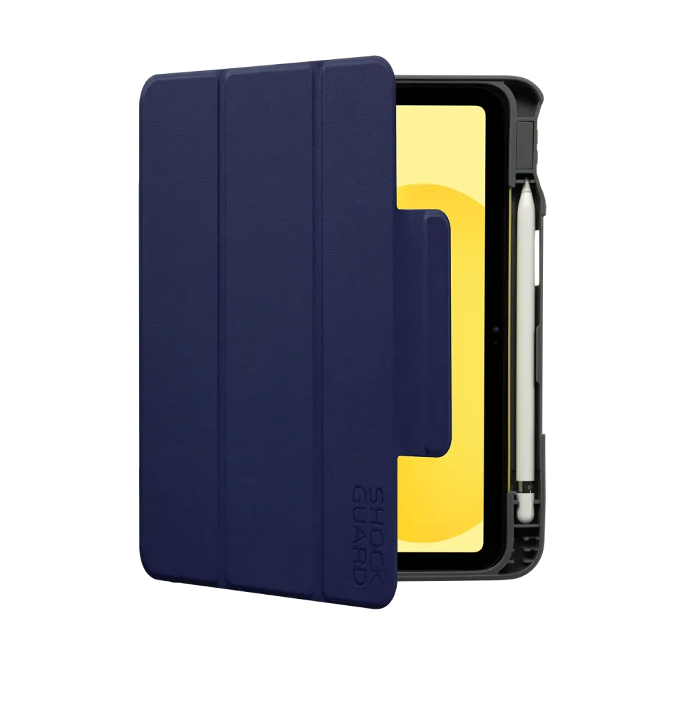Shockguard THE ULTRA iPad 10. Gen. &amp; A16 Folio Case Royalblau
