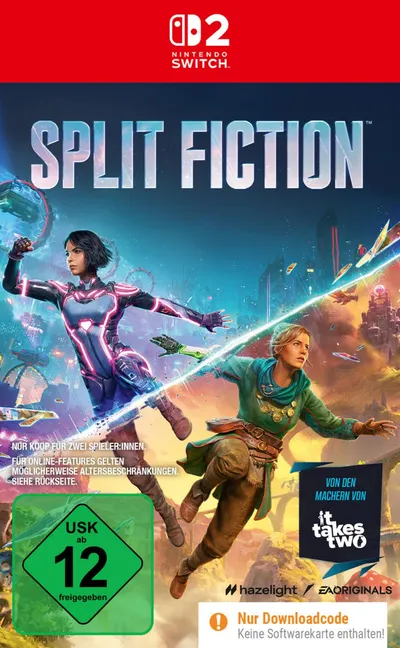 Split Fiction (Code in a Box) Nintendo Switch 2-Spiel