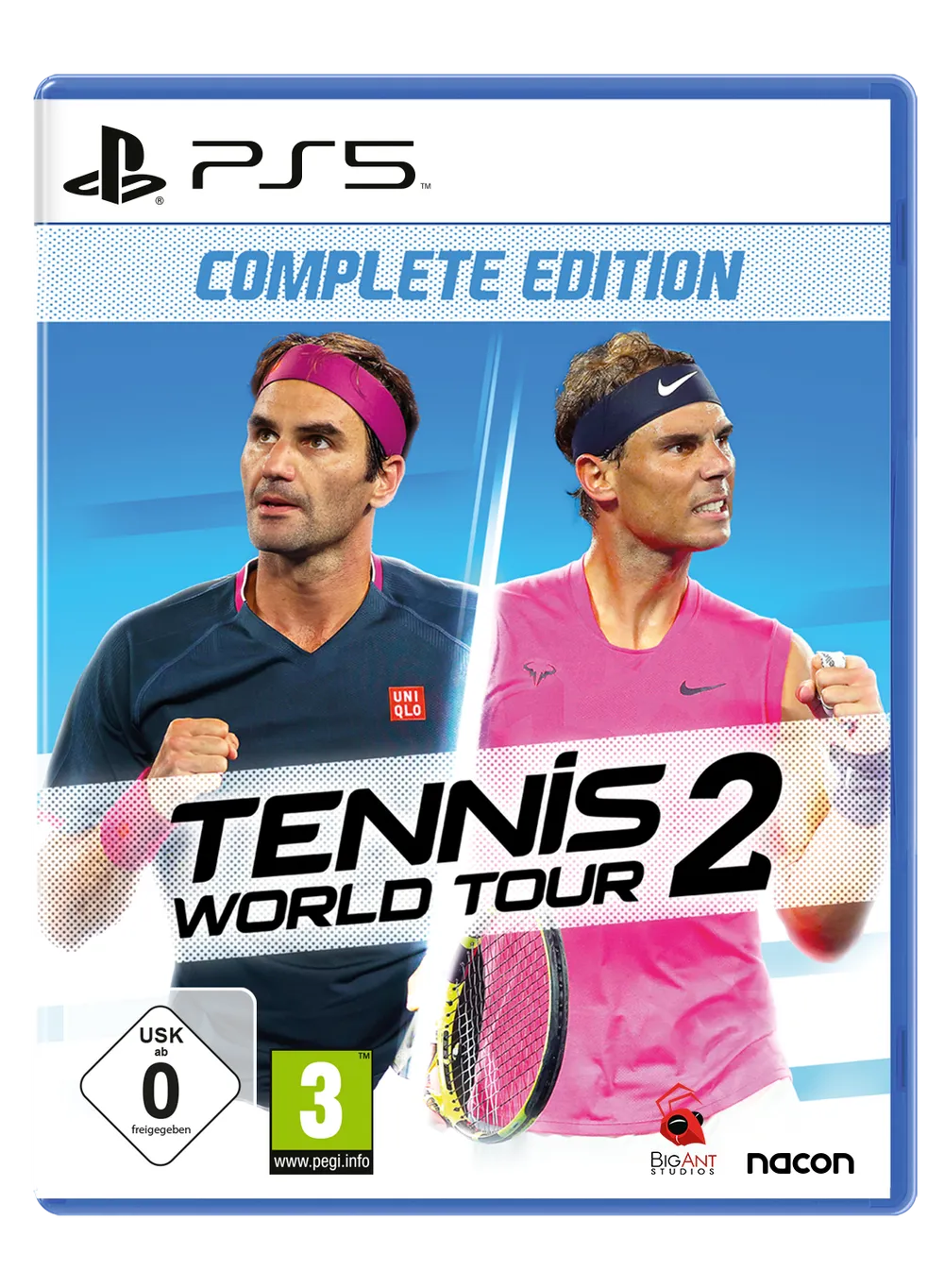 Tennis World Tour 2 PS5-Spiel