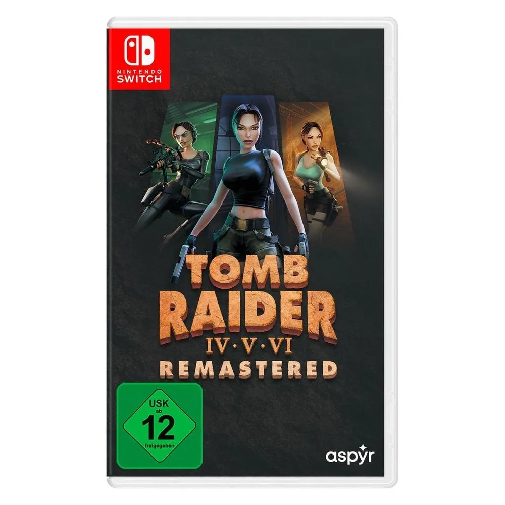 Tomb Raider 4-6 Remastered Nintendo Switch-Spiel