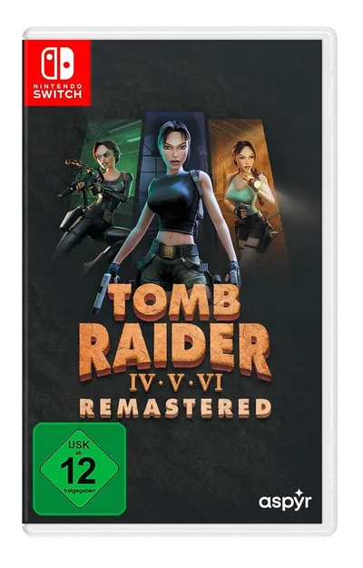 Tomb Raider 4-6 Remastered Nintendo Switch-Spiel