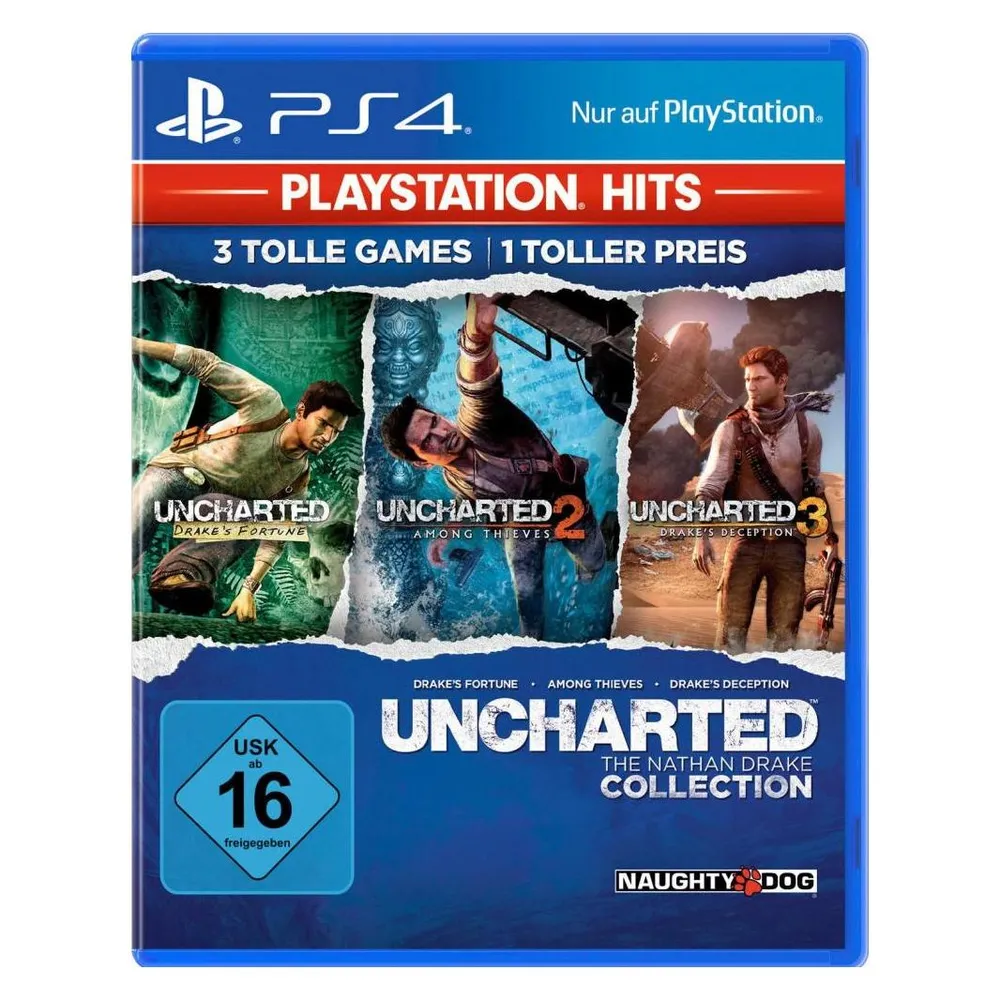 Uncharted Collection PS Hits PS4-Spiel