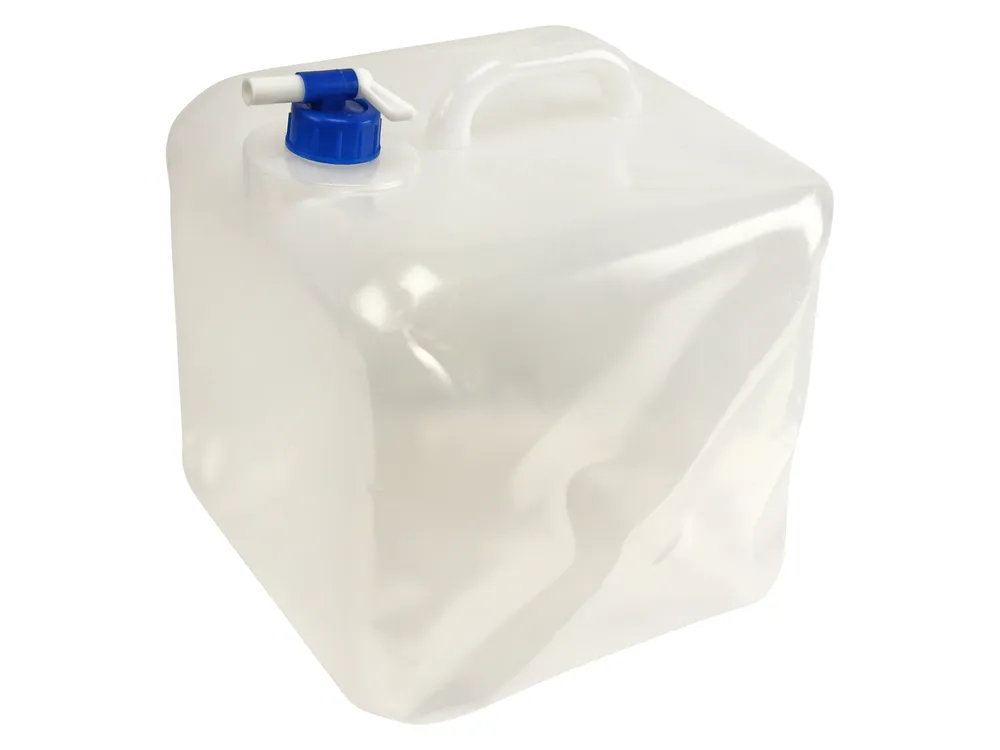 Wasserkanister, faltbar, 20 Liter, mit Hahn