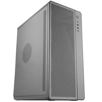 Tacens AERO Metal ATX PC-Gehäuse, Frontgitter, 1x Hecklüfter, 120 mm, USB 3.0, schwarz