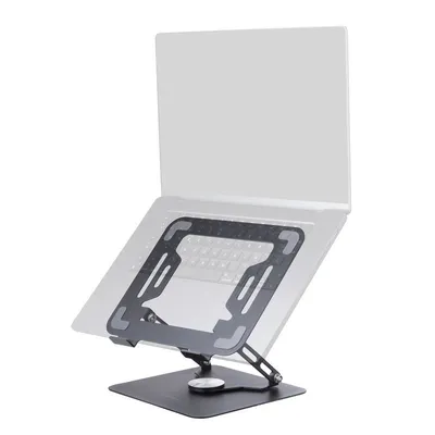 Mars Gaming MA-RSN Laptop- und Tablet-Ständer bis 17", Höhenverstellung, 360º Drehung, schwarz