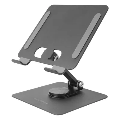 Mars Gaming MA-RST 2-in-1 rutschfester Klappständer, Schwarz, für Tablets und Convertibles bis 13 Zoll