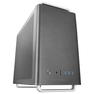 Mars Gaming MC-ELITE Micro-ATX Mini-Tower, Schwarz