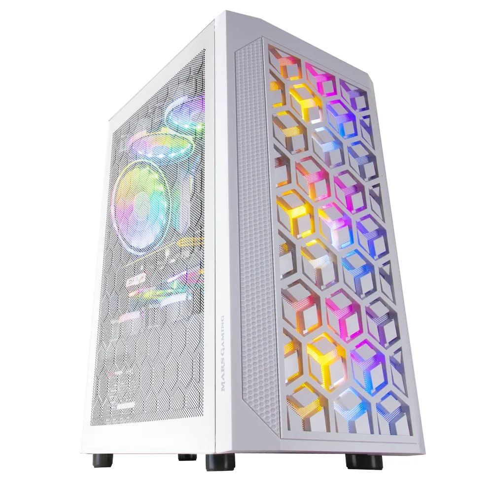 Mars Gaming MCMESH Micro ATX USB 3.0 Weiß