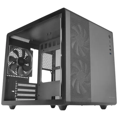 Mars Gaming MC-MPRO MicroATX gehärtetes Glas USB 3.0 Schwarz