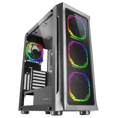 Mars Gaming MC-Neo ARGB Full Tower EATX gehärtetes Glas USB 3.2 Schwarz