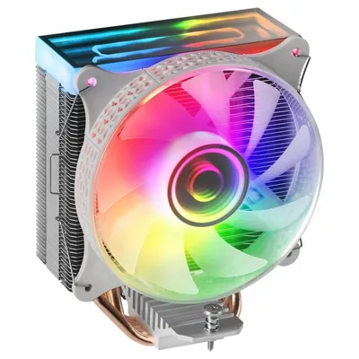 Mars Gaming MCPU-VR Dual ARGB CPU-Lüfter, 120 mm, weiß