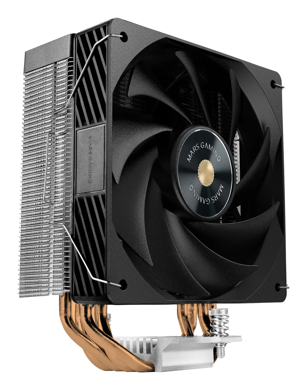 Mars Gaming Mcpu-x4 CPU-Kühlkörper 230 W 4x Heatpipes Lüfter 120 mm Intel LGA und AMD Schwarz