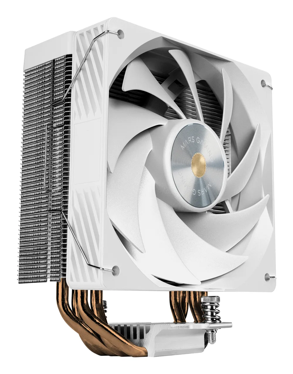 Mars Gaming Mcpu-x4 CPU-Kühlkörper 230 W 4x Heatpipes Lüfter 120 mm Intel LGA und AMD Weiß