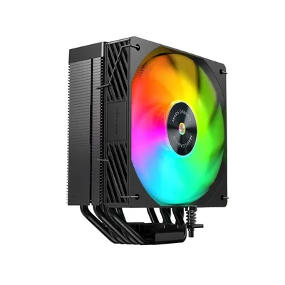 Mars Gaming Mcpu-x5argb CPU-Kühler 280 W TDP 5x Heatpipes HCT PWM-Lüfter Ja Argb 120 mm Schwarz