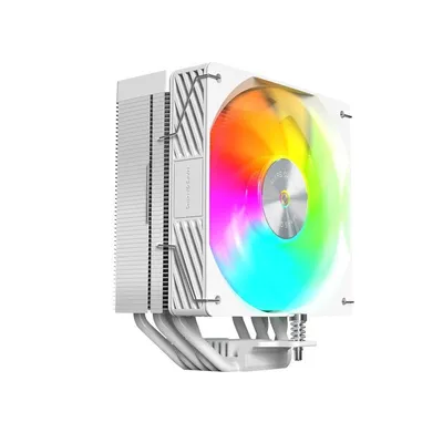 Mars Gaming Mcpu-x5argb CPU-Kühler 280 W TDP 5x Heatpipes HCT PWM-Lüfter Ja Argb 120 mm weiß