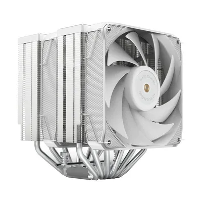 Mars Gaming Mcpu-xu6 Dual Tower CPU-Kühlkörper TDP 350 W 2x FDB-Lüfter 6 Heatpipes HCT weiß