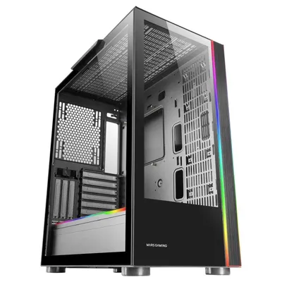 Mars Gaming MC-Ultra Tower Custom XXL Hartglas USB 3.0 ARGB Schwarz