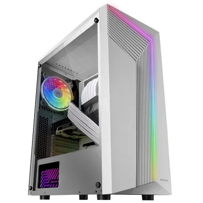 Mars Gaming MC-X7 ARGB USB 3.0 Weiß mit Fenster