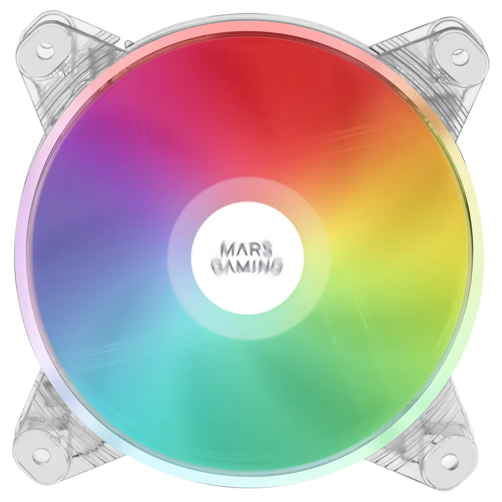 Mars Gaming MFD RGB-Lüfter 120 mm transparent