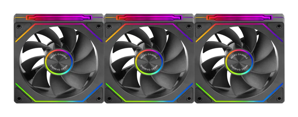 Zusatzlüfter Reversed MF-LINKFINITYKIT2R 120mm 800-1800RPM ARGB Infinity Mirror mit PWM