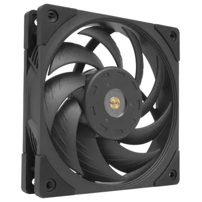 Mars Gaming MF-NC PWM-Lüfter, 120 mm Kupfer-FDB-Lager mit Hybridflügeln, Schwarz