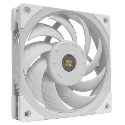 Mars Gaming MF-NC PWM-Lüfter, 120 mm Kupfer-FDB-Lager mit Hybridflügeln, Weiß