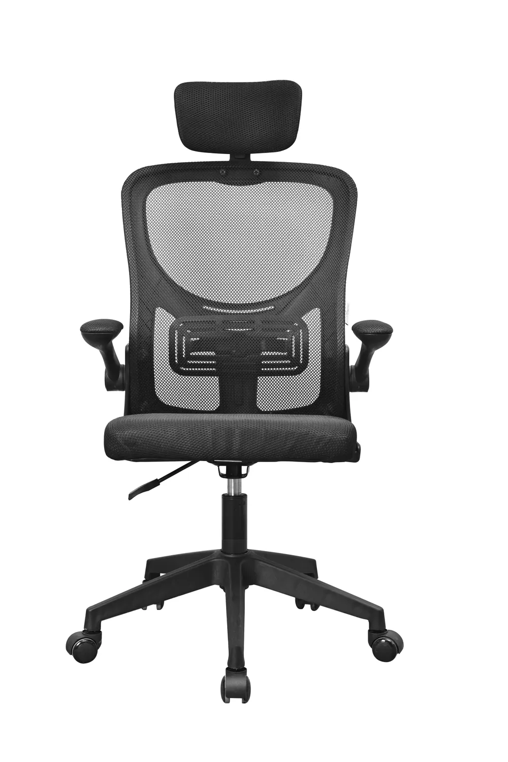 Mars Gaming Mgc-ergoplus Ergonomischer Stuhl, Lordosenstütze, atmungsaktives Netzgewebe, Höhe 115 – 125 cm, Schwarz