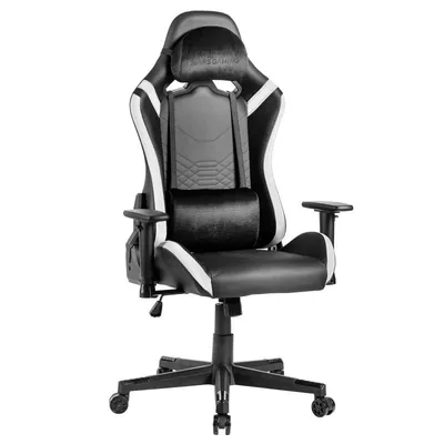 Mars Gaming MGC-Pro Gaming-Stuhl aus PU-Leder, Weiß