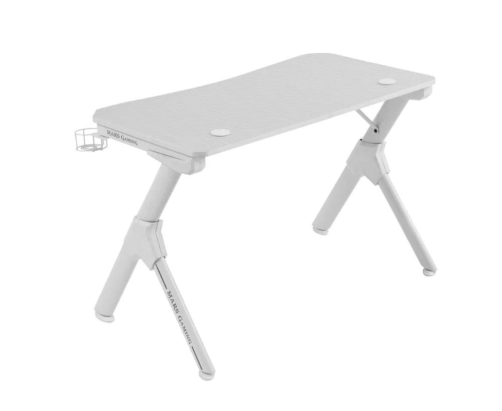 Mars Gaming MGD Weißer Gaming-Tisch